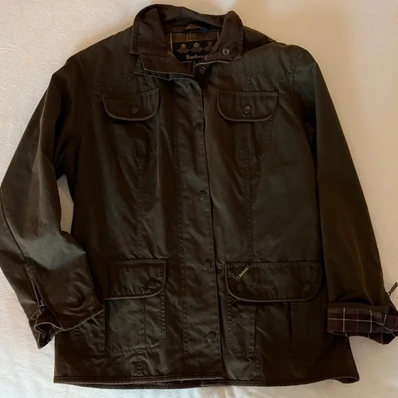 Barbour Olive Green Jacket - Picture 1 of 4